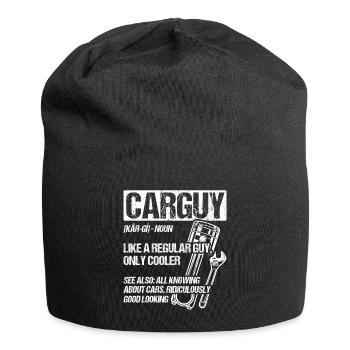 Car Guy Like A Regular Guy Mechanic Tools Gift - Jersey Beanie - black - Front