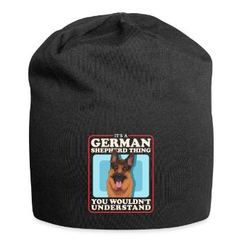 German Shepherds German Shepherd Gift - Jersey Beanie - black - Front