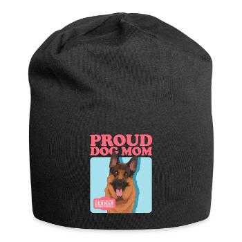 German Shepherd Mom German Shepherd Gift - Jersey Beanie - black - Front
