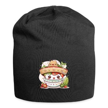 Mexikanische Fiesta Cinco De Mayo - Jersey-Beanie - Schwarz - Vorne
