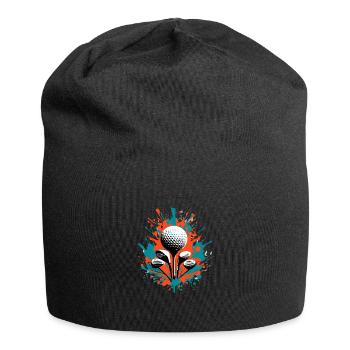 Golfspieler Design Esthétique Golfeur Sport - Bonnet en jersey - noir - Devant