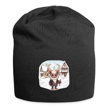 Kawaii Krampus Perchten mask Kawaii Krampus - Jersey Beanie - black - Front
