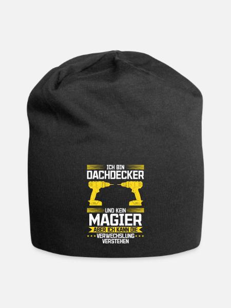 Not a magician, but a master of his craft! - Jersey Beanie - black