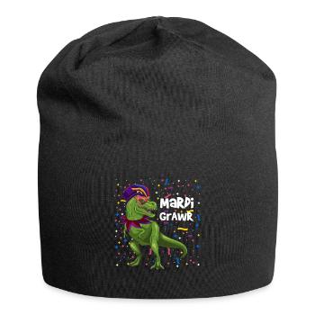 Mardi Grawr Mardi Gras - Jersey-Beanie - Schwarz - Vorne