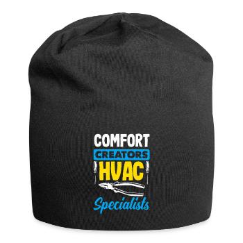 HVAC Expert Technician - Jersey Beanie - black - Front