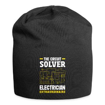 Circuit Wizards Expert Electrician Making - Jersey-Beanie - Schwarz - Vorne