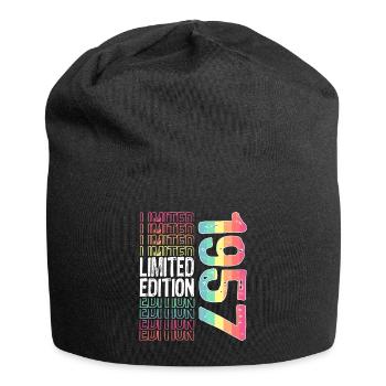 Edition limitée depuis 1957 Anniversaire Millésime 1957 - Bonnet en jersey - noir - Devant