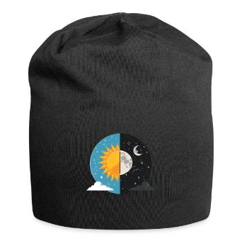Easter Eostre Pagan Spring - Jersey Beanie - black - Front
