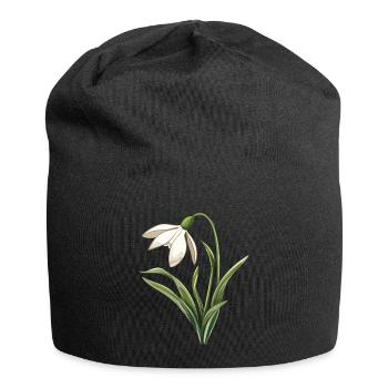 Ostern Eostre Heidnischer Frühling - Jersey-Beanie - Schwarz - Vorne