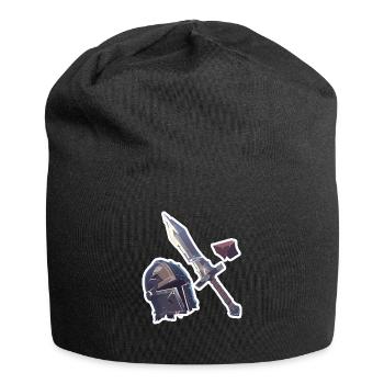 Objets RPG Casque d’épée T-shirt RPG - Bonnet en jersey - noir - Devant