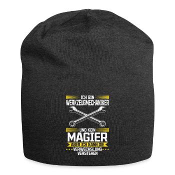 Je suis un outilleur et non un magicien - Bonnet en jersey - charbon - Devant