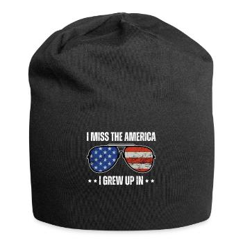 I Miss the America I Grew up In - Jersey Beanie - black - Front
