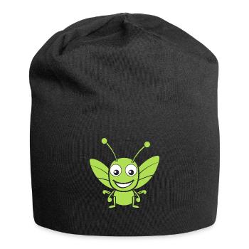 Sauterelle - Bonnet en jersey - noir - Devant