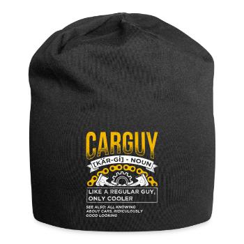 Car Guy Like A Regular Guy Tuning Autoliebhaber Re - Jersey-Beanie - Schwarz - Vorne