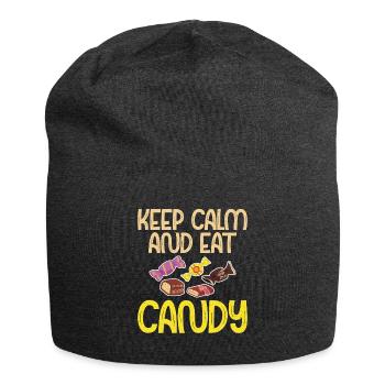 Candy Gift - Jersey Beanie - charcoal grey - Front