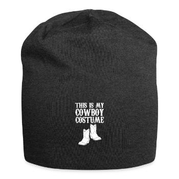 Cowboy Cowboystiefel Western Geschenk - Jersey-Beanie - Anthrazit - Vorne