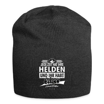 Chaque époque a ses héros Vous avez Edgar - Bonnet en jersey - charbon - Devant