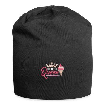 Eiscreme - Jersey-Beanie - Schwarz - Vorne
