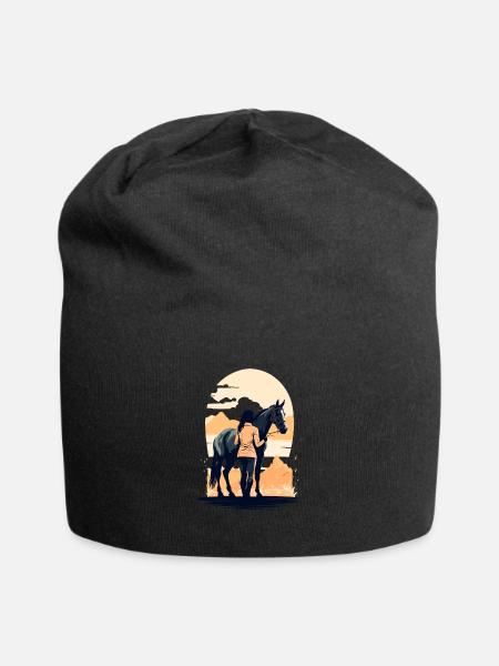 Cavalier Esthétique Iconic Streetwear - Bonnet en jersey - noir