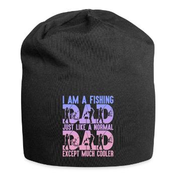 fisch, fisch, angeln, see, meer, angeln, fauna, exotisch - Jersey-Beanie - Schwarz - Vorne