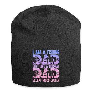 fisch, fisch, angeln, see, meer, angeln, fauna, exotisch - Jersey-Beanie - Anthrazit - Vorne