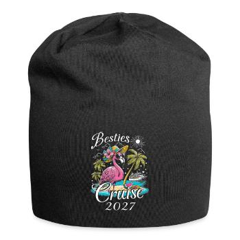 Besties Cruise 2027 - Jersey Beanie - black - Front