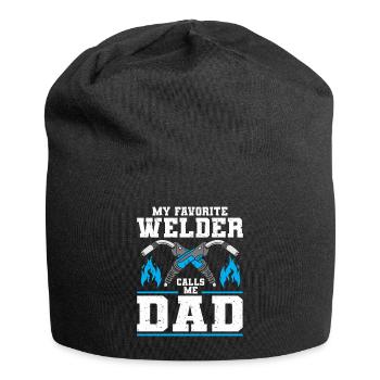 Schweißer Schweißen - Jersey-Beanie - Schwarz - Vorne