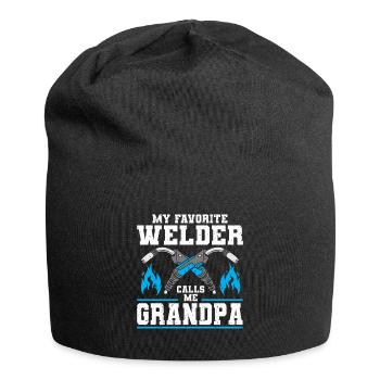 Schweißer Schweißen - Jersey-Beanie - Schwarz - Vorne