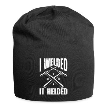 Schweißer Schweißen - Jersey-Beanie - Schwarz - Vorne