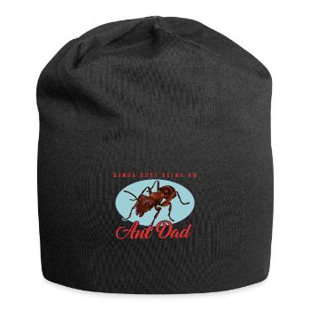 Fourmis papa Formicarium fourmi ferme cadeau - Bonnet en jersey - noir - Devant
