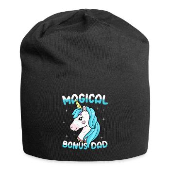 Magical Bonus Dad Stepfather Adoption - Jersey Beanie - black - Front