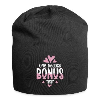 Une Badass Bonus Maman Adoption Belle-mère - Bonnet en jersey - noir - Devant