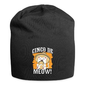 Mexikanische Fiesta Cinco De Mayo - Jersey-Beanie - Schwarz - Vorne