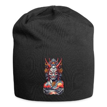 Ästhetisch Yokai Oni Ukiyo-E Japanischer Dämon - Jersey-Beanie - Schwarz - Vorne