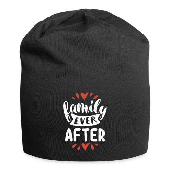 Family Ever After Adopt Family Adoption - Jersey Beanie - black - Front
