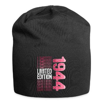 Edition limitée depuis 1944 Anniversaire Millésime 1944 - Bonnet en jersey - noir - Devant