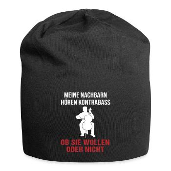 Neighborhood Bass Concert Guaranteed - Jersey Beanie - black - Front