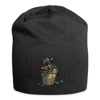 Anti Littering No Environment Recycle - Jersey-Beanie - Schwarz - Vorne