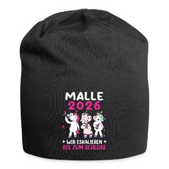 Centre commercial pour femmes 2026 - Bonnet en jersey - noir - Devant