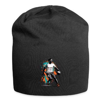 Handball Player Streetwear Iconic Style Design - Jersey Beanie - black - Front