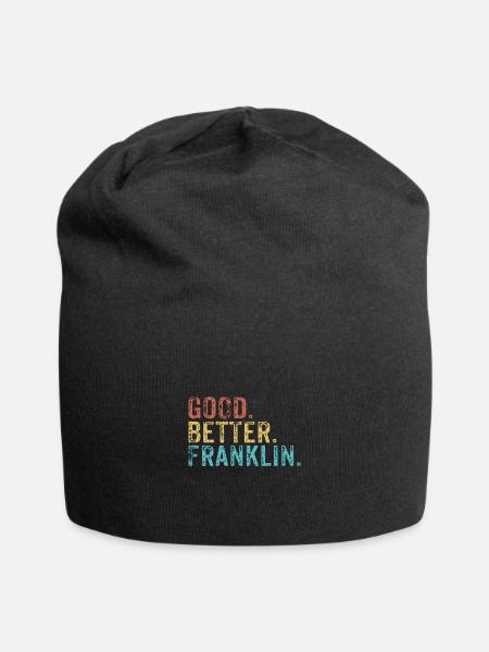 Good better Franklin - Jersey-Beanie - Schwarz