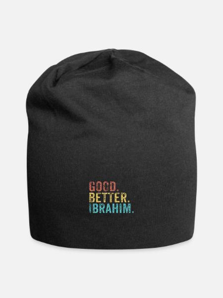 Good better Ibrahim - Jersey-Beanie - Schwarz