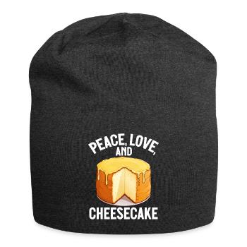 Cadeau de gâteau au fromage - Bonnet en jersey - charbon - Devant