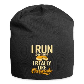 Cheesecake Gift - Jersey Beanie - black - Front