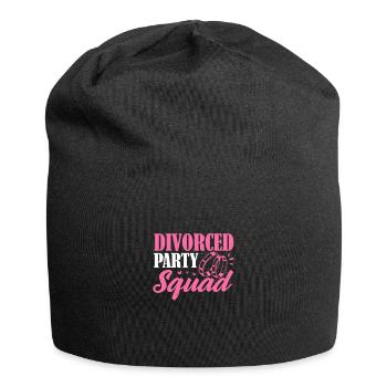 Scheidung Trennung Ende Beziehung Geschenk - Jersey-Beanie - Schwarz - Vorne