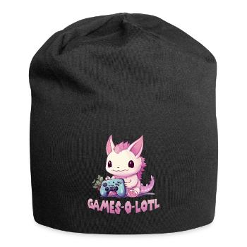 Axolotl Gamer T Kawaii Stuff Axolotl Otaku Axolotl - Bonnet en jersey - noir - Devant