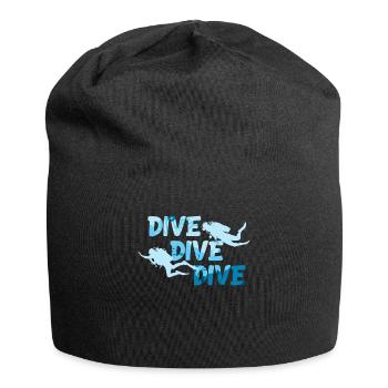 Plongée pour un plongeur sous-marin - Bonnet en jersey - noir - Devant