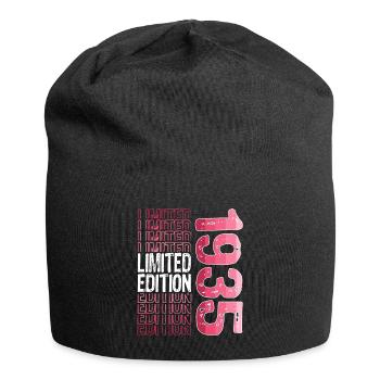 Edition limitée depuis 1935 Anniversaire Millésime 1935 - Bonnet en jersey - noir - Devant
