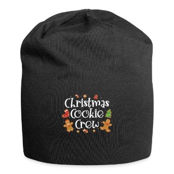 Bäcker Bäckerein Backwaren Backen Geschenk - Jersey-Beanie - Schwarz - Vorne