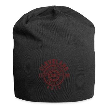Cleveland OH | Ohio Souvenir & Gift - Jersey Beanie - black - Front